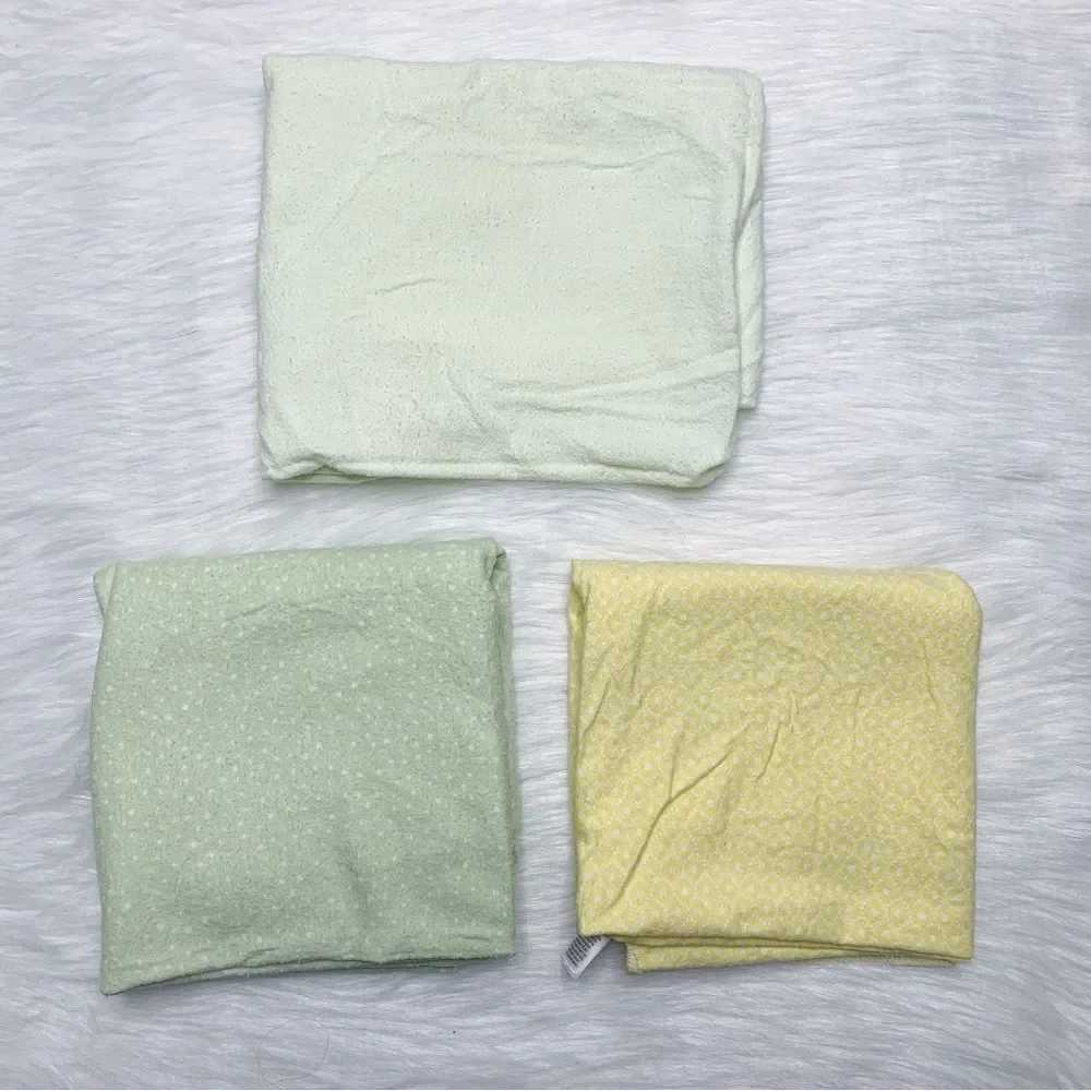 Baby Girl 100% Cotton Swaddle Blanket LOT